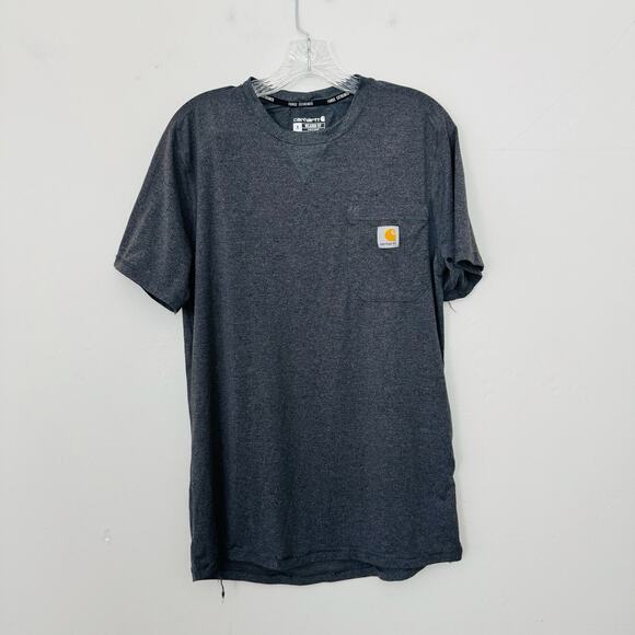Carhartt Force Extremes Relaxed Fit Gray Short Sleeve Tee Men’s Size S - Picture 1 of 8